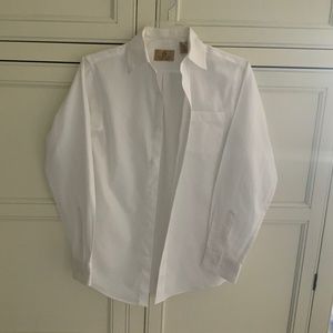 Boys size 14 white dress shirt